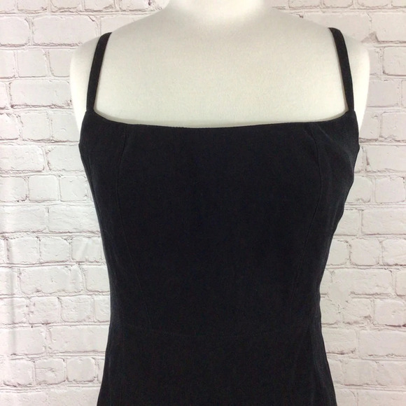 Express Black Spaghetti Strap Fully Lined Dress - Size 3/4 - Picture 2 of 8